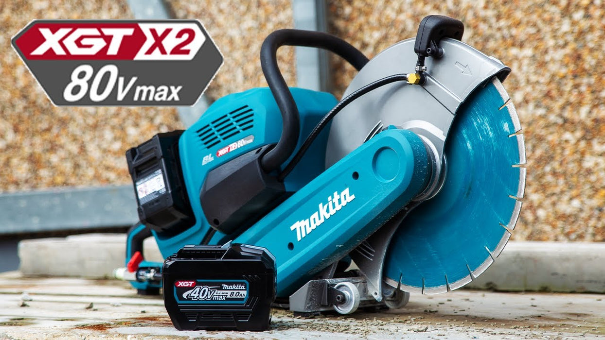 Makita CE001GL201 XGT 14" 355mm Power Cutter 80Vmax (40Vx2) Brushless Kit - Artizan Diamond