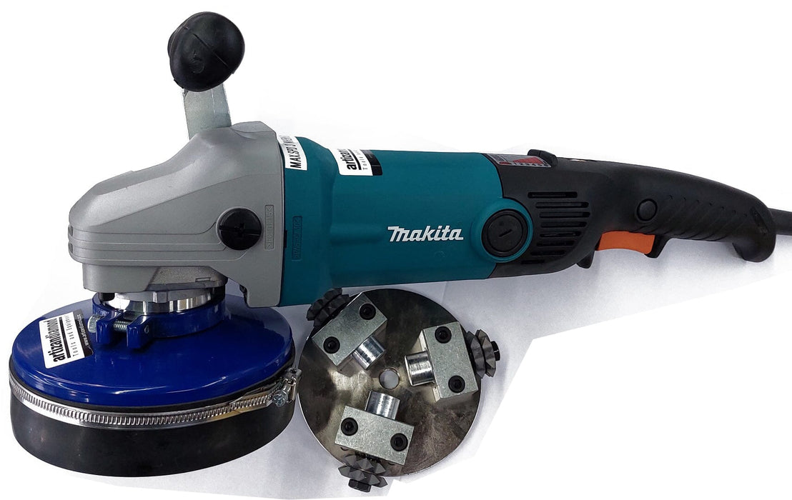 5" (125mm) Bush Hammer Makita Package - Artizan Diamond