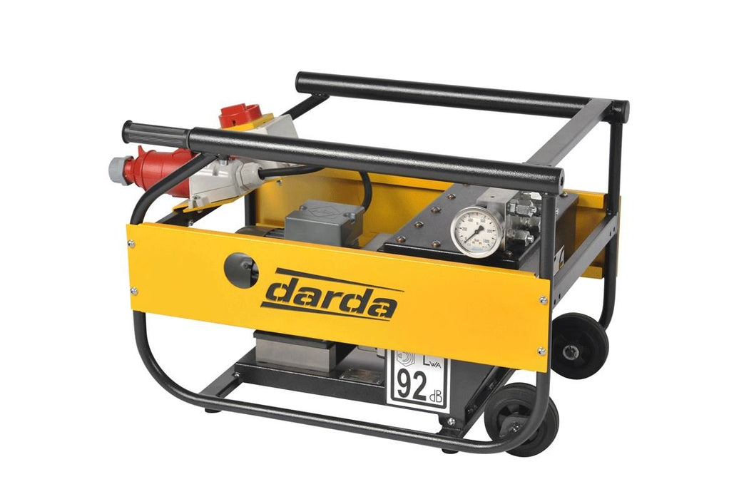 Darda concrete or rock crushing power pack