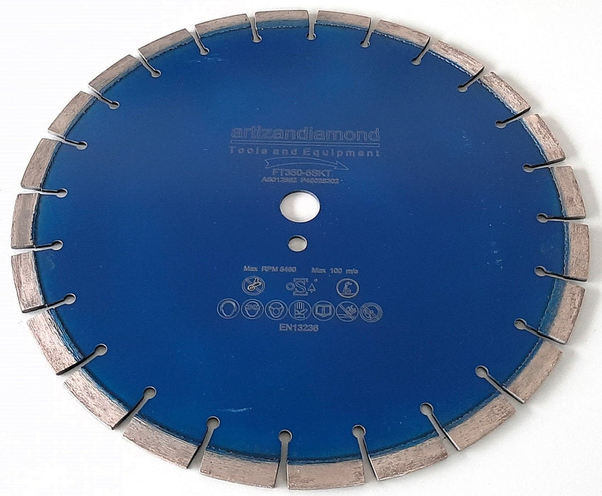 Floor Saw Blades: Concrete Low - Medium Horse Power - Artizan Diamond