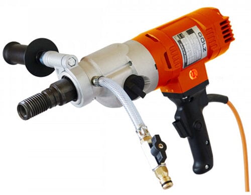 Hand concrete diamond core drill motor