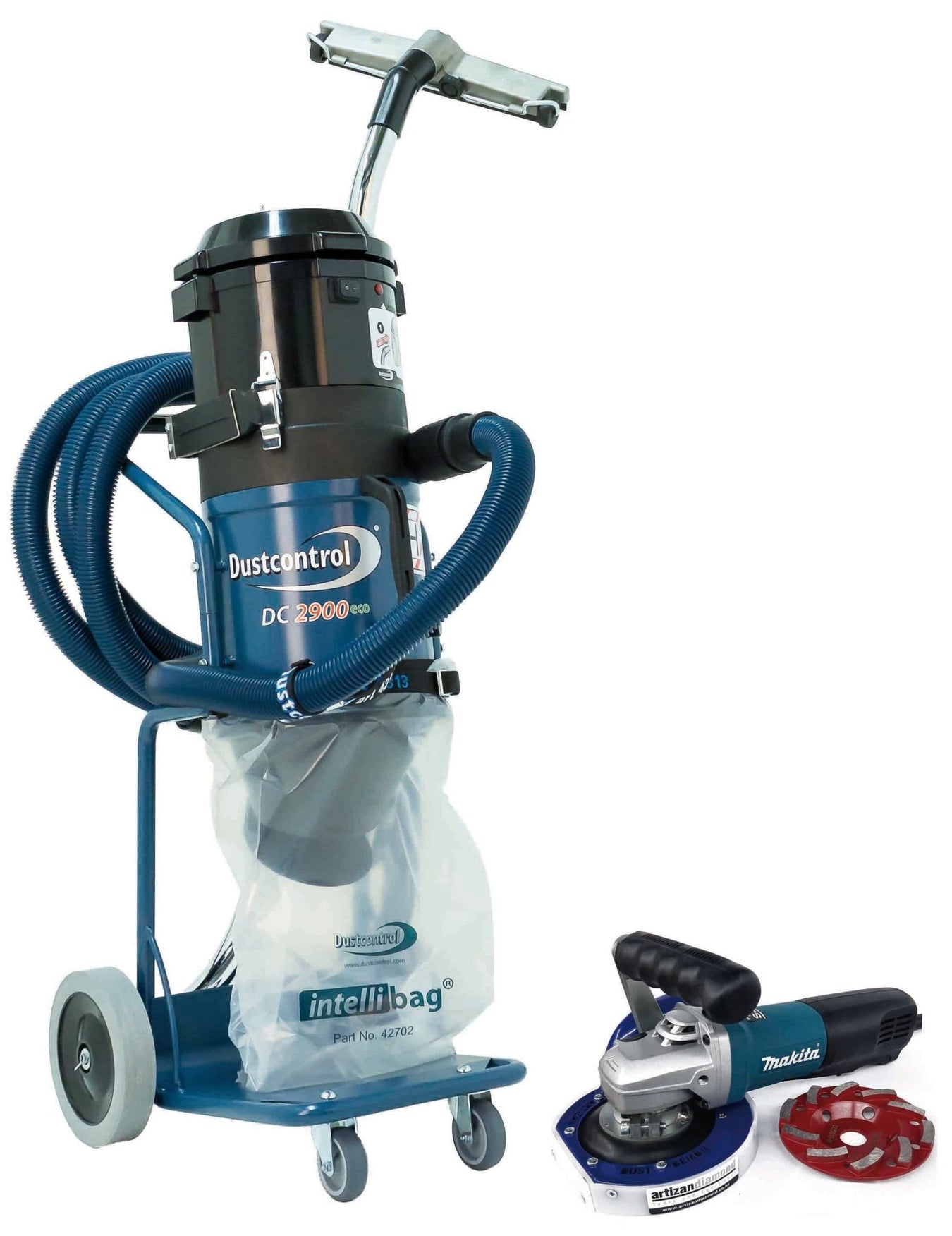 Hand grinder & vacuum packages - Artizan Diamond