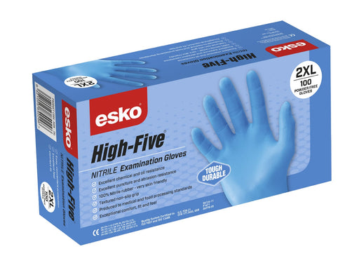 Disposable Gloves - Esko Blue Nitrile - Artizan Diamond