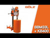 Video of benefits of large diamond concrete core drill motor.