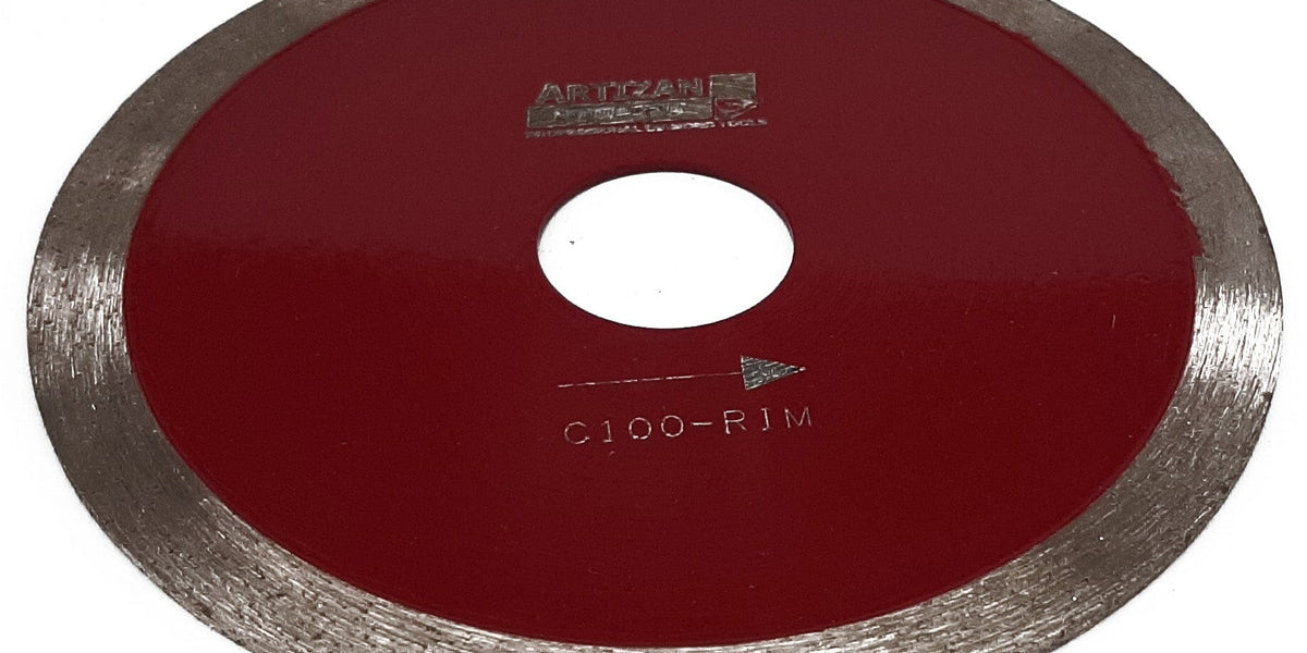 80-350mm Thin Tile Continuous RIM Series Blade — Artizan Diamond