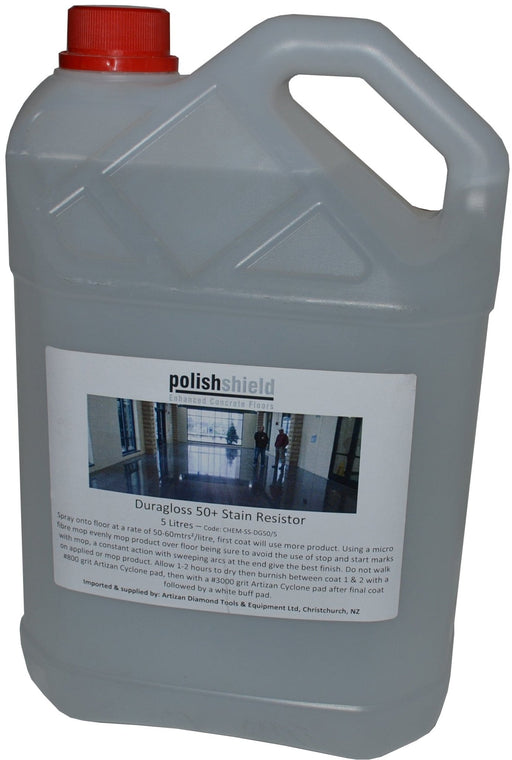 Duragloss 50+ Concrete Sealer 5 Litres - Artizan Diamond