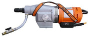 Rig mounted large core drill motor