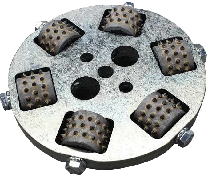 Machine bush hammer plates & rollers - Artizan Diamond
