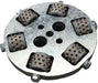 Machine bush hammer plates & rollers - Artizan Diamond