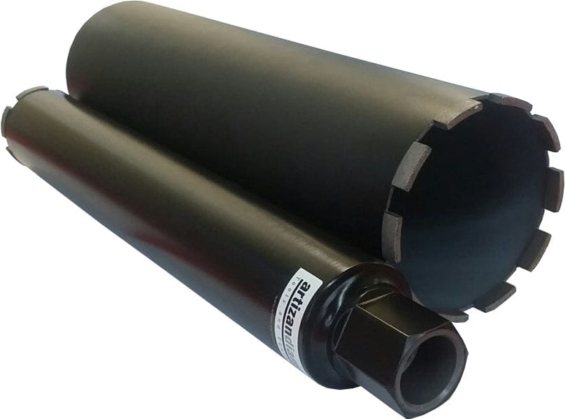 Diamond Core Drill Bits For Wet Use. 40 600mm diameter. Artizan